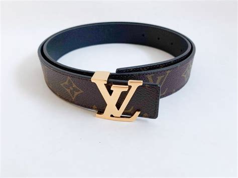 lv initiales 30mm reversible belt